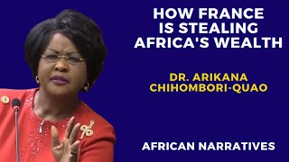 Dr. Arikana Chihombori | How France Is Stealing Africa's Wealth | Colonisation Never Stopped!