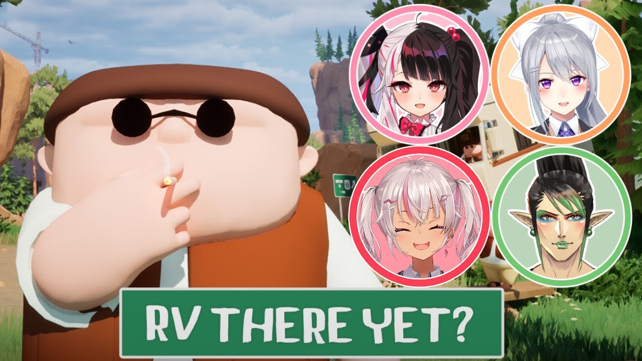 【 RV There Yet? 】ちゃり~んでキャンピングカー旅行?【 にじさんじ / 夜見れな 】