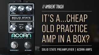 Video thumbnail for Acorn Amps - Solid State Preamplifier // Peavey Decade-Inspired Preamp Pedal by ambienttrash