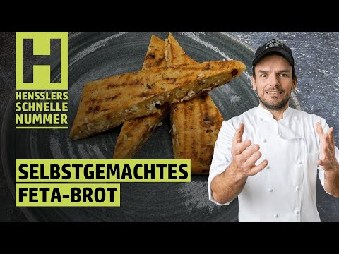 Quick homemade feta bread recipe by Steffen Henssler