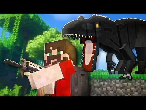 ČRNI INDOMINUS REX NAPADE! | Minecraft