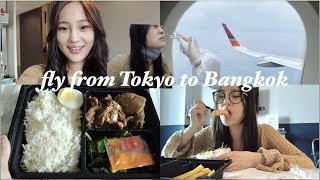 Travel Vlog | fly from Tokyo Japan to Bangkok Thailand 2022during pandemic QuarantineTestnGoタイ旅行🇹🇭