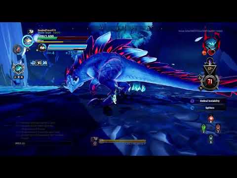 Dauntless Heroic Umbral Escalation - AXE POWER SOLO (no commentary}