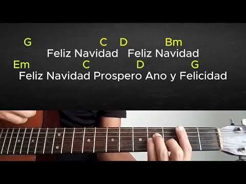Feliz Navidad-Guitar Tutorial With Chords and lyrics