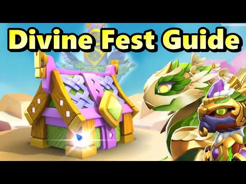 NEW DIVINE FEST EVENT GUIDE! How to Get TALISMANS, BRIGID & YUM KAAX Dragons! - DML #1674