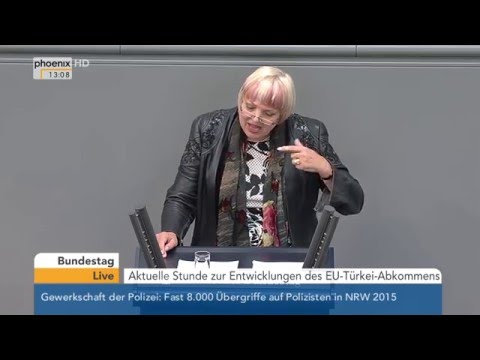Bundestag: Aktuelle Stunde zum EU-Türkei-Abkommen am 12.05.2016