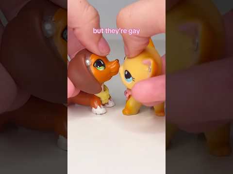 675 and 339 are back starring in a new series: LPS MAGNETISM!❤️‍🔥 #littlestpetshop #lps