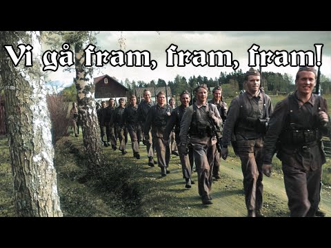 Vi gå fram, fram, fram! - Swedish ww2 marching song