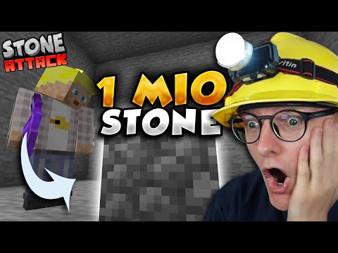 ICH HABE 1 MIO STONE ABGEBAUT! XXL MEILENSTEIN! - StoneAttack! #29
