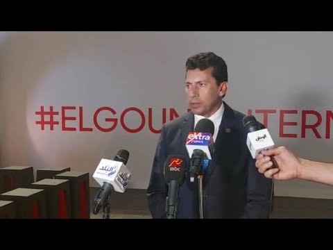 وزير الشباب نفتخر بإقامة بطولة الاسكواش الدولية على أرض مصر