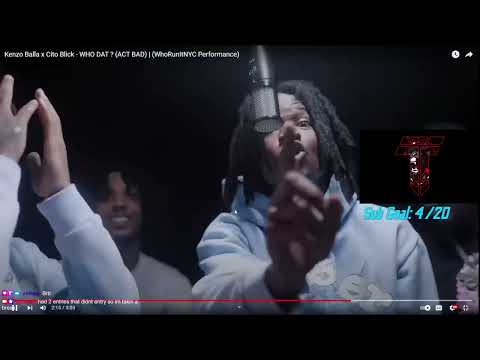 DjZay08 Reacts To "Kenzo Balla x Cito Blick - WHO DAT ? (ACT BAD) | (WhoRunItNYC Performance)"