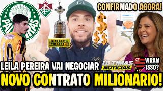 LEILA VAI NEGOCIAR NOVO CONTRATO MILIONÁRIO NO PALMEIRAS! RÔMULO DE SAÍDA PARA O EXTERIOR? GIAY; E+