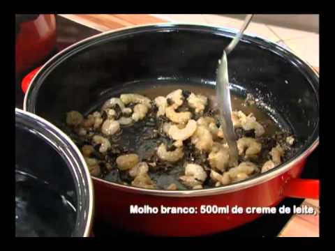 Mulher.com 09/08/2012 Chef Fernando Meirelles - Penne All Funghi com camarão gratinado