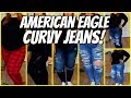 AMERICAN EAGLE CURVY JEAN TRY ON! PLUS-SIZE