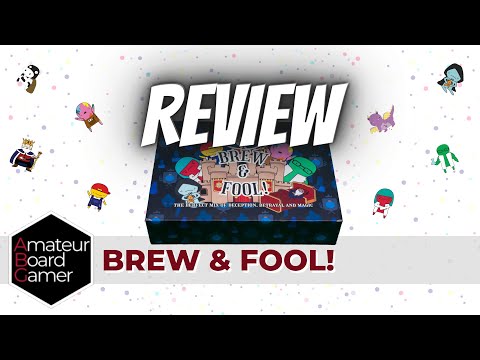 Brew & Fool! (2020 KS Tabletop Game) - ABG Reviews | #AsianBoardgamer 