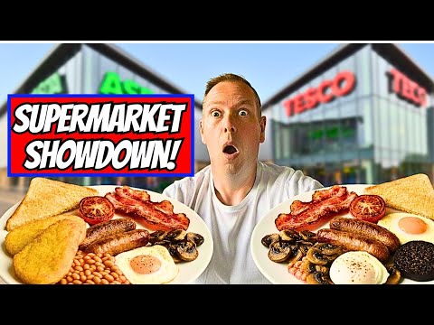 Which UK Supermarket Has The BEST Full English Breakfast?