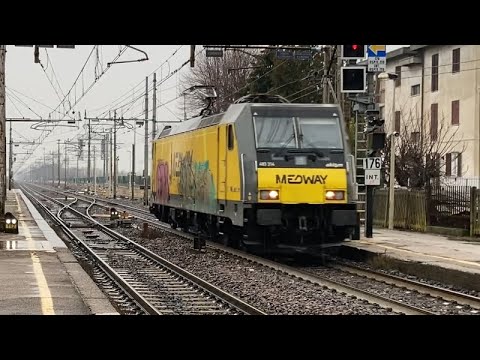 Transiti sotto la pioggia ad Ospitaletto (Bs) (09/02/2024)