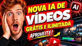 NOVA IA LIBEROU VÍDEOS LONGOS GRÁTIS E ILIMITADOS! (CORRE LÁ)