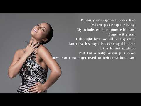 Alicia Keys - 08. Love Is My Disease (Lyrics)