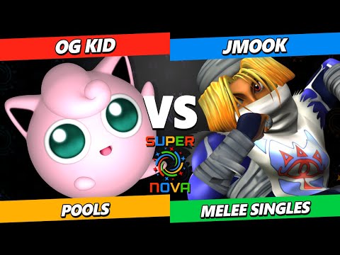Supernova 2025 - OG Kid (Jigglypuff) Vs. Jmook (Sheik) Smash Melee Tournament
