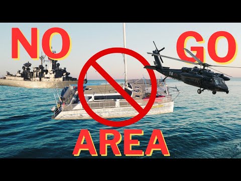 We are NOT ALLOWED here!  - Aluminum Sailing Catamaran | Sailing with the James's [Ep. 41]