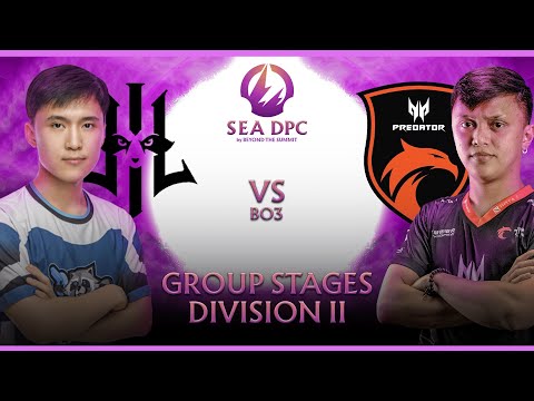 Lilgun vs TNC Predator Game 2 (BO3) | DPC SEA 2022 Tour 2: Division II