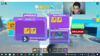 consegui 2 PETS dourados  JOGANDO muscle LEGENDS