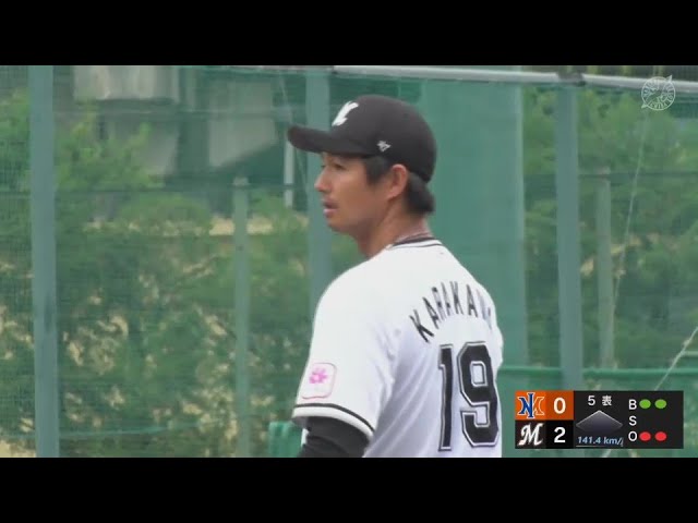 【ファーム】抜群の安定感!! マリーンズ・唐川侑己 17年目の大ベテランが5回57球無失点!!  2024年6月17日 千葉ロッテマリーンズ 対 オイシックス新潟アルビレックスBC