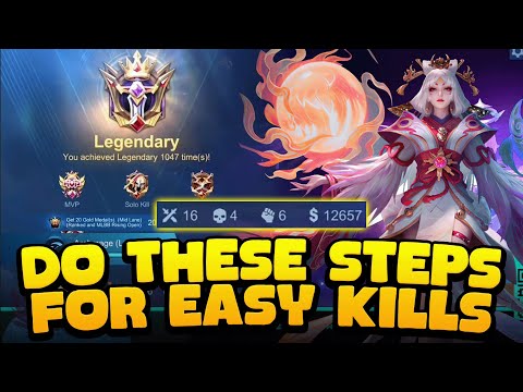 3 Steps to get Easy Kills in Rank Game | Lunox Gameplay | MLBB