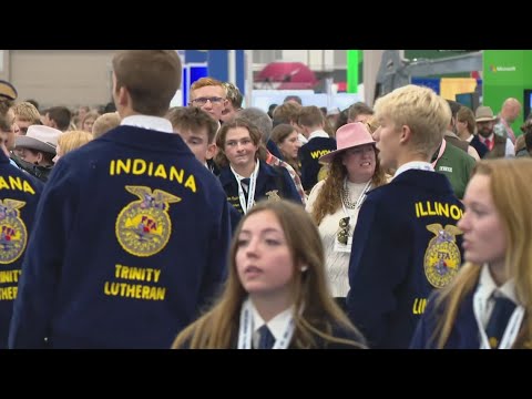 Thousands attend National FFA convention in downtown Indianapolis