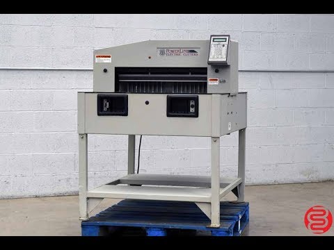 Intimus Powerline PL265 Programmable Paper Cutter