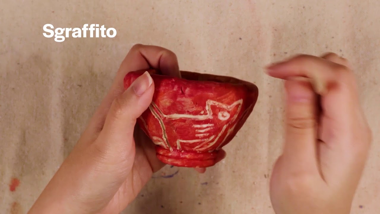 Create Sgraffito Pottery #CreateTogetherKit