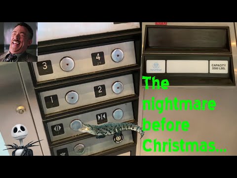 CURSED Dover Hydraulic Glass Elevator - UF Parking Garage 5 - Gainesville, FL