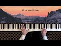 RISE UP - Andra Day (& Just Sam) | Piano Cover (with Lyrics) by Paul Hankinson