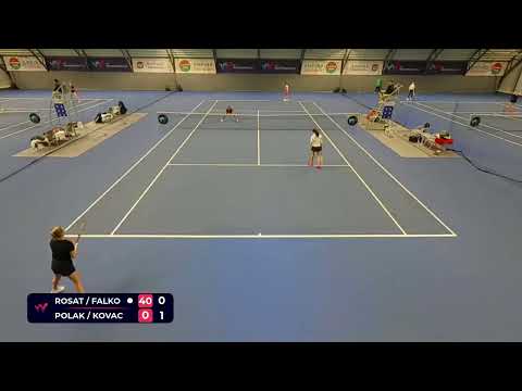 Weronika Falkowska milla Rosatello 1 vs Stella Kovacicova Adela Polakovicova Doubles R16 W50 Trnava