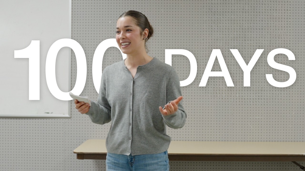 I Tried Public Speaking for 100 Days, here's what happened...