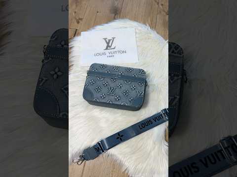 Джинсовая сумка через плечо Louis Luitton | Барсетка Луи Виттон - фото 1 - id-p2755570744