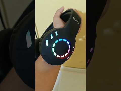 Thumbnail for pTron Studio Sports Wireless BT Gaming Over-Ear Headphones, 30MS Low-Latency for Thrilling