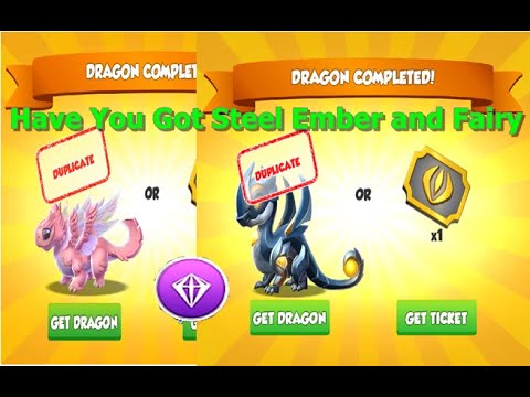 Have You Got Steel Ember and Fairy Dragon-Dragon Mania Legends  New Metal Ancient Event | DML