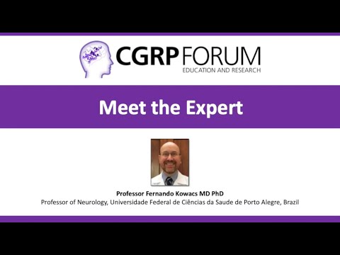 Which patients in Brazil are suitable for anti-CGRP therapies and how do you follow up people on anti-CGRP therapies?