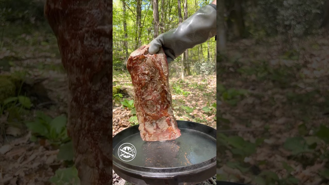 Tiftik burger 👍 #cooking #outdoorcooking #food #steak #burger