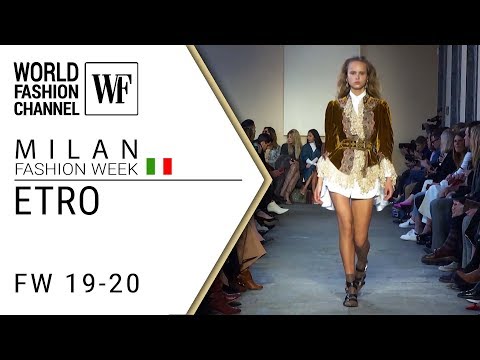 Etro FW 19-20 Milan fashion week