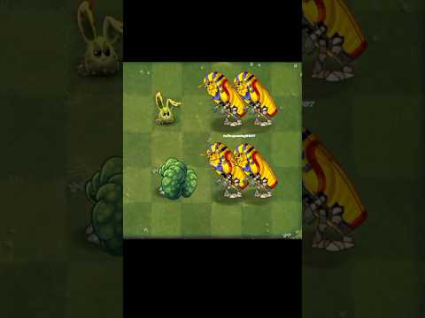 Bun Chi vs Blockoli vs Pharaoh Zombies 💀☠️ Pvz 2 | #pvz2 #plantsvszombies #shorts