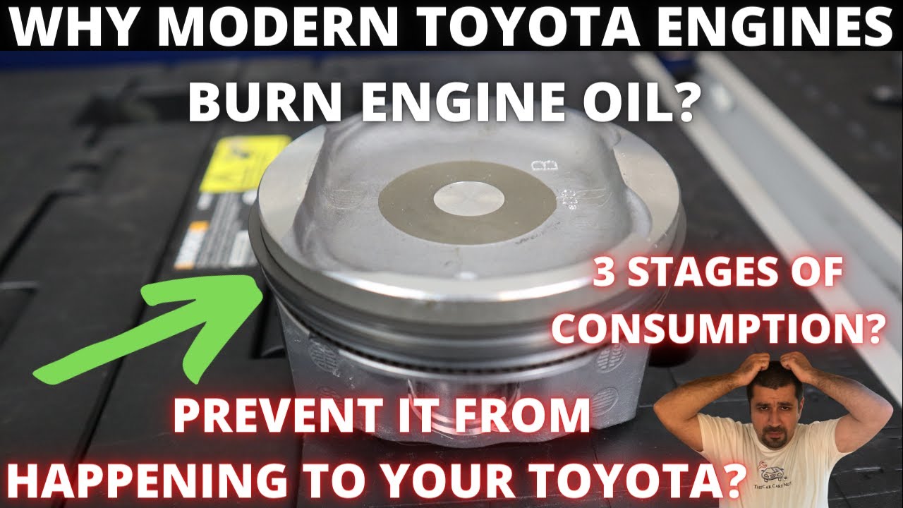 Why do Toyota engines consume oil ? And how to prevent it?