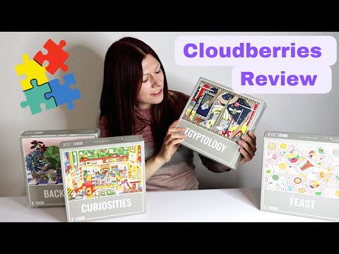 Trying My First Cloudberries Puzzle - Cloudberries Puzzles Review