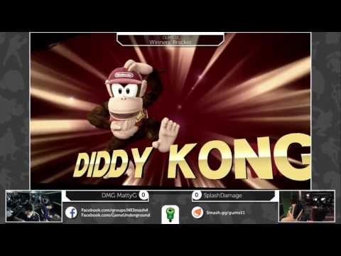 GUMS 11 Singles (Winner's Bracket) - DMG MattyG (Diddy) vs SplashDamage (Ryu)