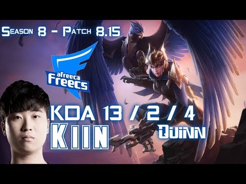 AFs Kiin QUINN vs JAYCE Top - Patch 8.15 KR Ranked
