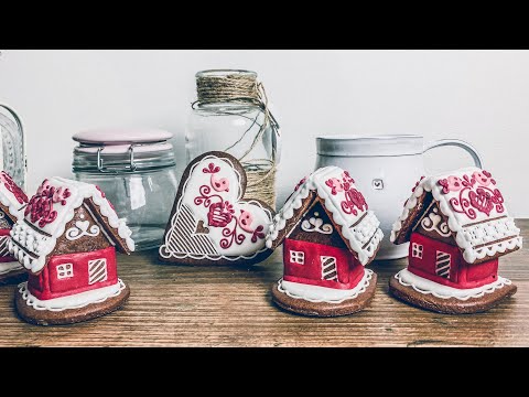 Valentýnské perníkové chaloupky