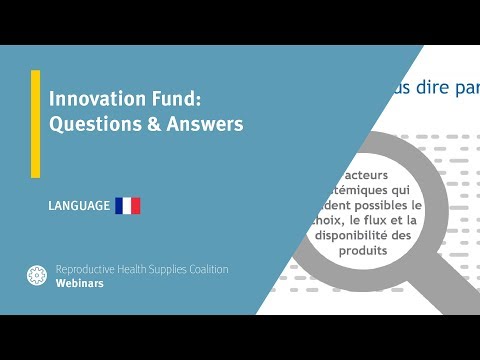 Innovation Fund: Questions & Answers (French)