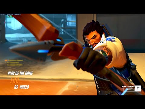 P.FUSION EQO PRO HANZO - POTG! [ OVERWATCH 2 SEASON 4 TOP 500 ]